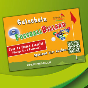 Fußball Billard